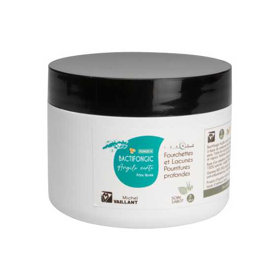 Bactifongic Pâte Fibrée Bio Argile Verte Force 4 - Michel VAILLANT - 250ml