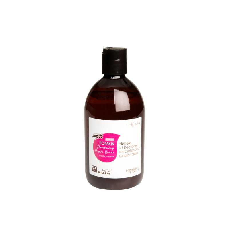 Horskin Shampooing Liquide Concentré Argile Brune Force 3 - Michel Vaillant - 500ml