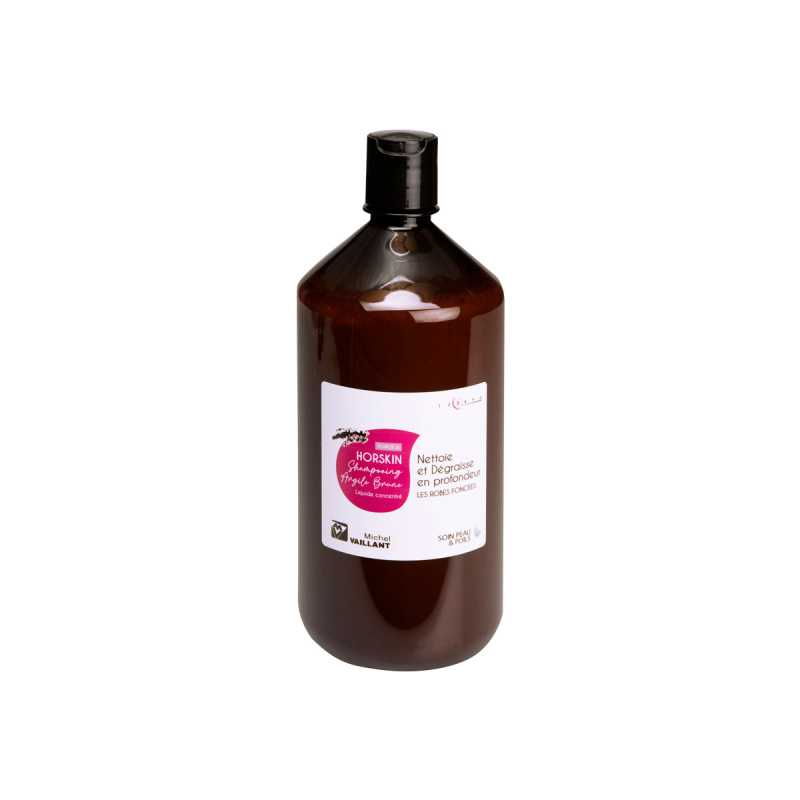 Horskin Shampooing Liquide Concentré Argile Brune Force 3 - Michel Vaillant - 1L